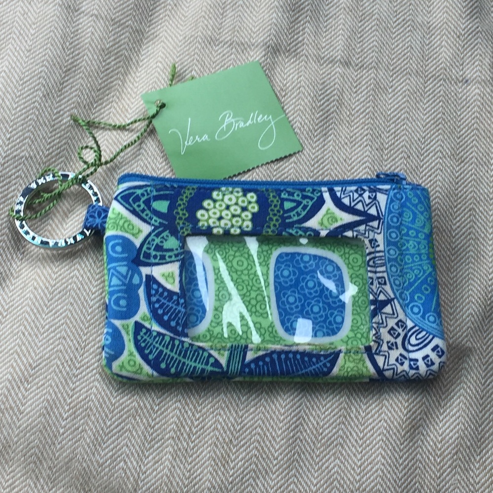 NWT Vera Bradley ID wallet - retired Doodle Daisy